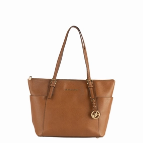 Michael Kors Brown Jet Set Tote Bag