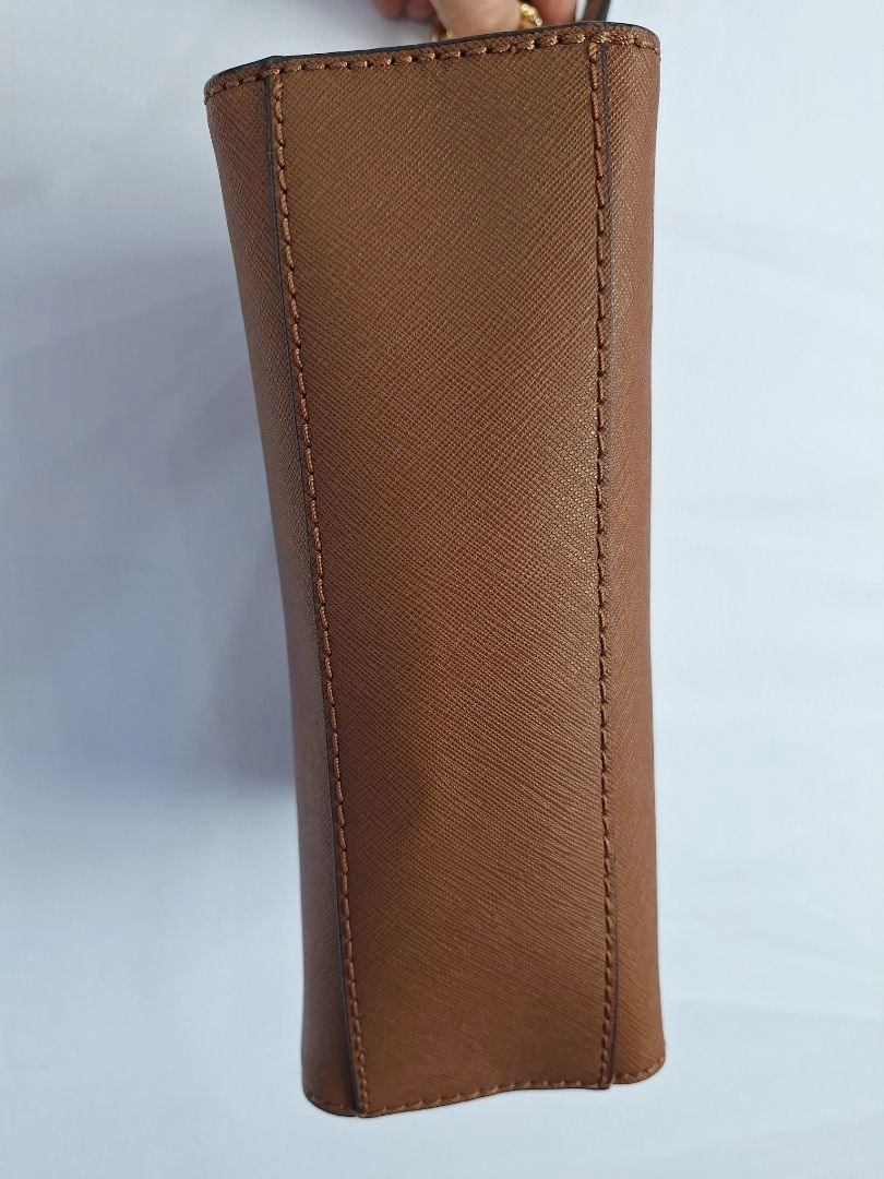 Michael Kors Hamilton Traveller Tan Crossbody Bag Size None