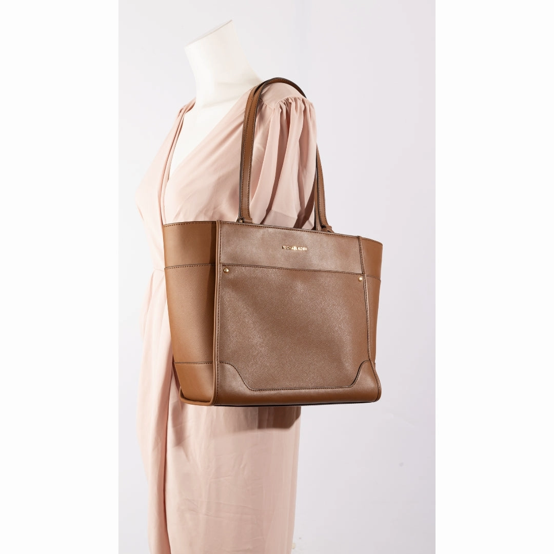 Michael Kors Harrison Large Leather Tote Bag