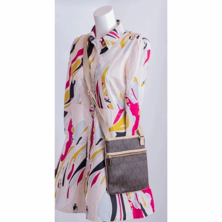 Michael Kors Jet Set Logo Messenger Bag