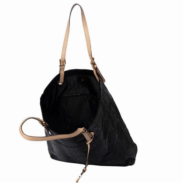 Michael Kors Jet Set Python Leather North South Tote