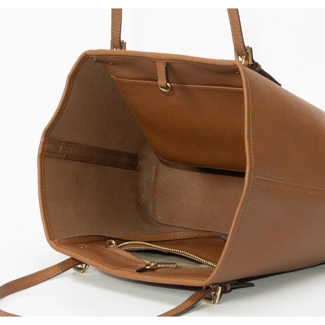 Michael Kors Jet Set Saffiano Leather Tote Bag