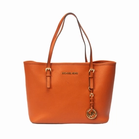 Michael Kors Jet Set Saffiano Leather Tote Bag