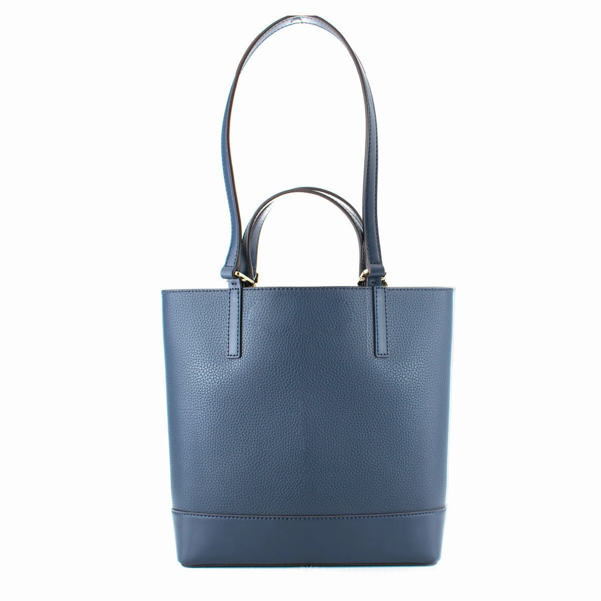 Michael Kors Kelli Leather Tote Shoulder Bag Blue