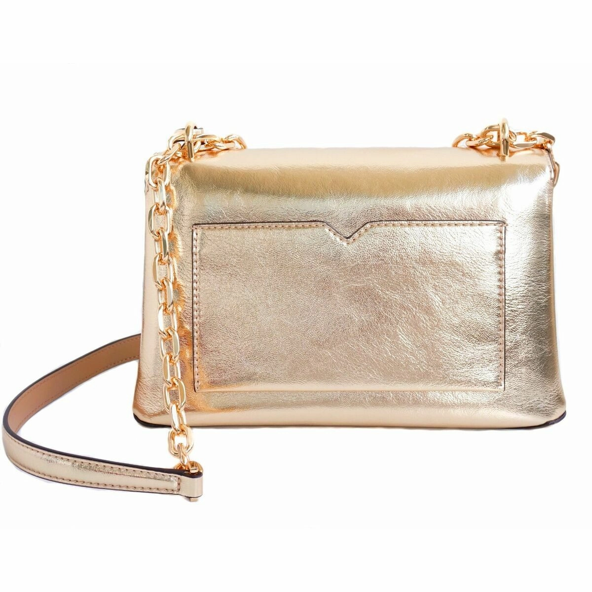 Michael Kors Leather Cece Gold CHain Shoulder Crossbody Bag