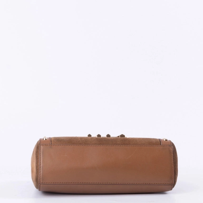 Michael Kors Parker Studded Suede Crossbody Bag