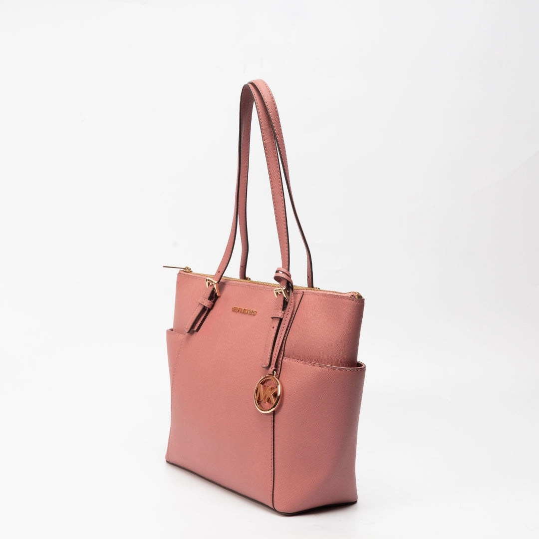 Michael Kors Pink Jet Set Tote Bag