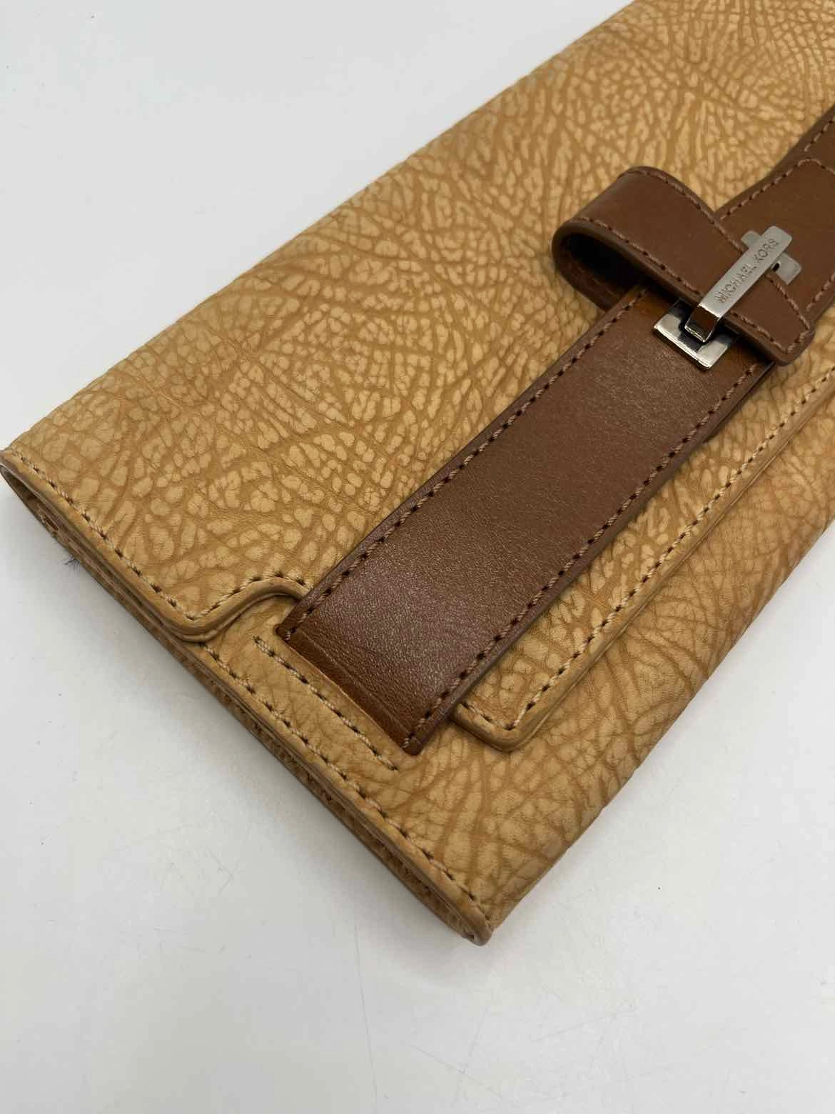 Michael Kors Tan Clutch