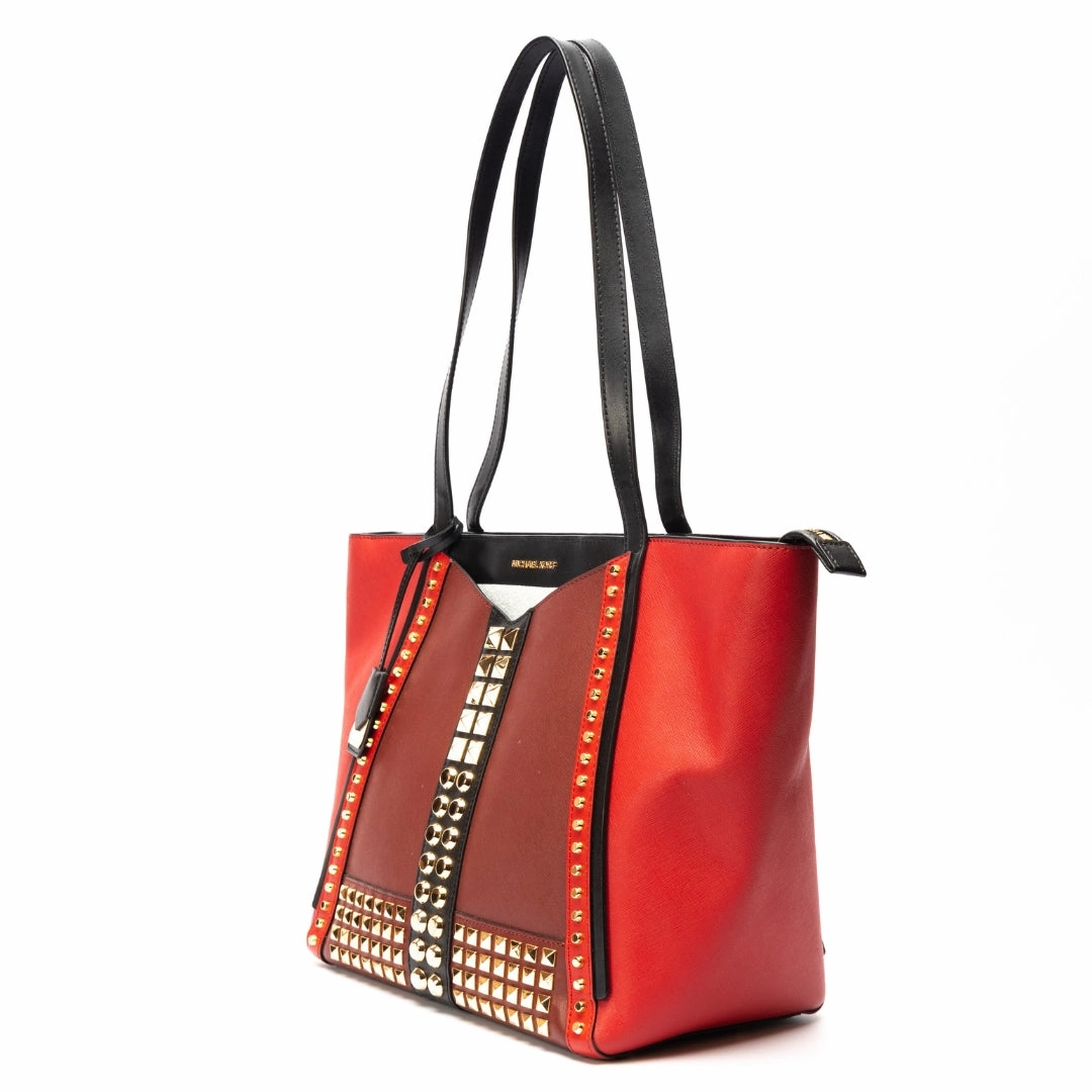 Michael Kors Whitney Large Studded Tote