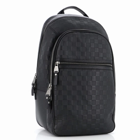 Michael NM Backpack Damier Infini Leather
