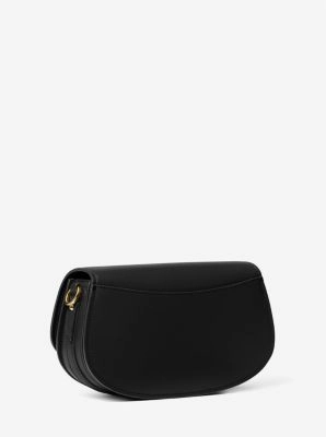 Mila Medium Leather Messenger Bag