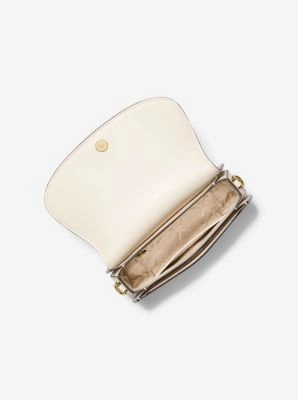 Mila Medium Leather Messenger Bag