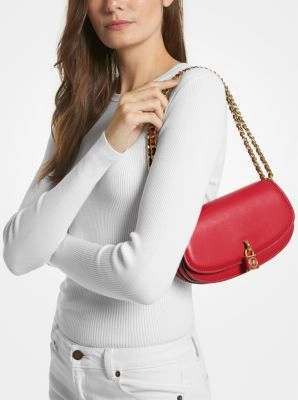 Mila Small Leather Shoulder Bag