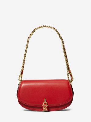 Mila Small Leather Shoulder Bag