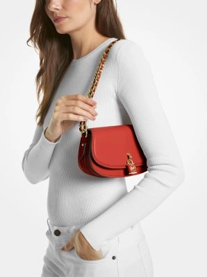 Mila Small Leather Shoulder Bag