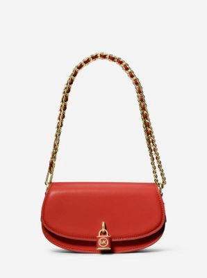 Mila Small Leather Shoulder Bag