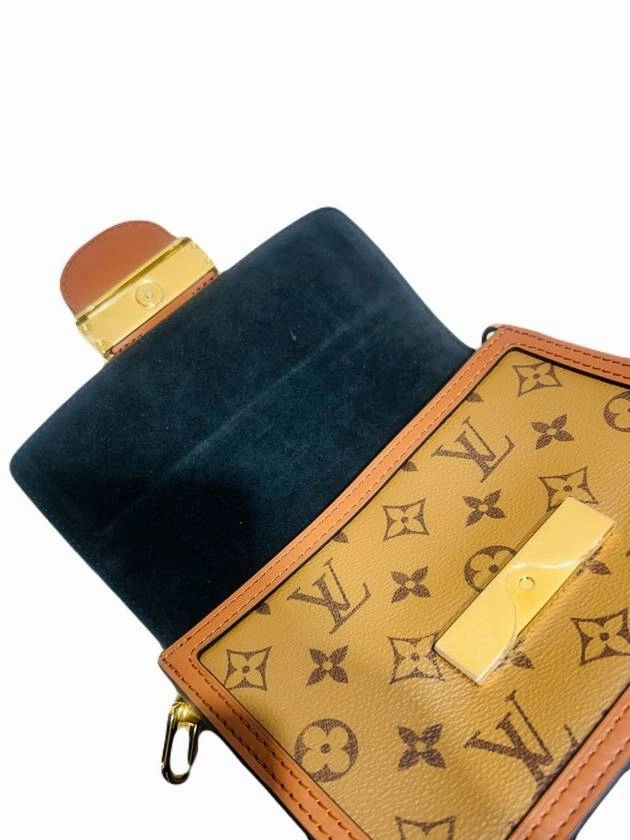 Mini Dauphin Monogram Canvas Reverse Shoulder Bag M44580
