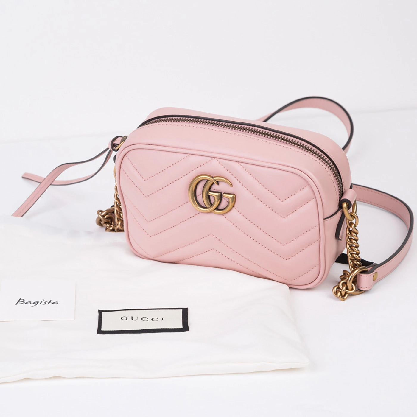 Mini Quilted Crossbody Marmont Bag