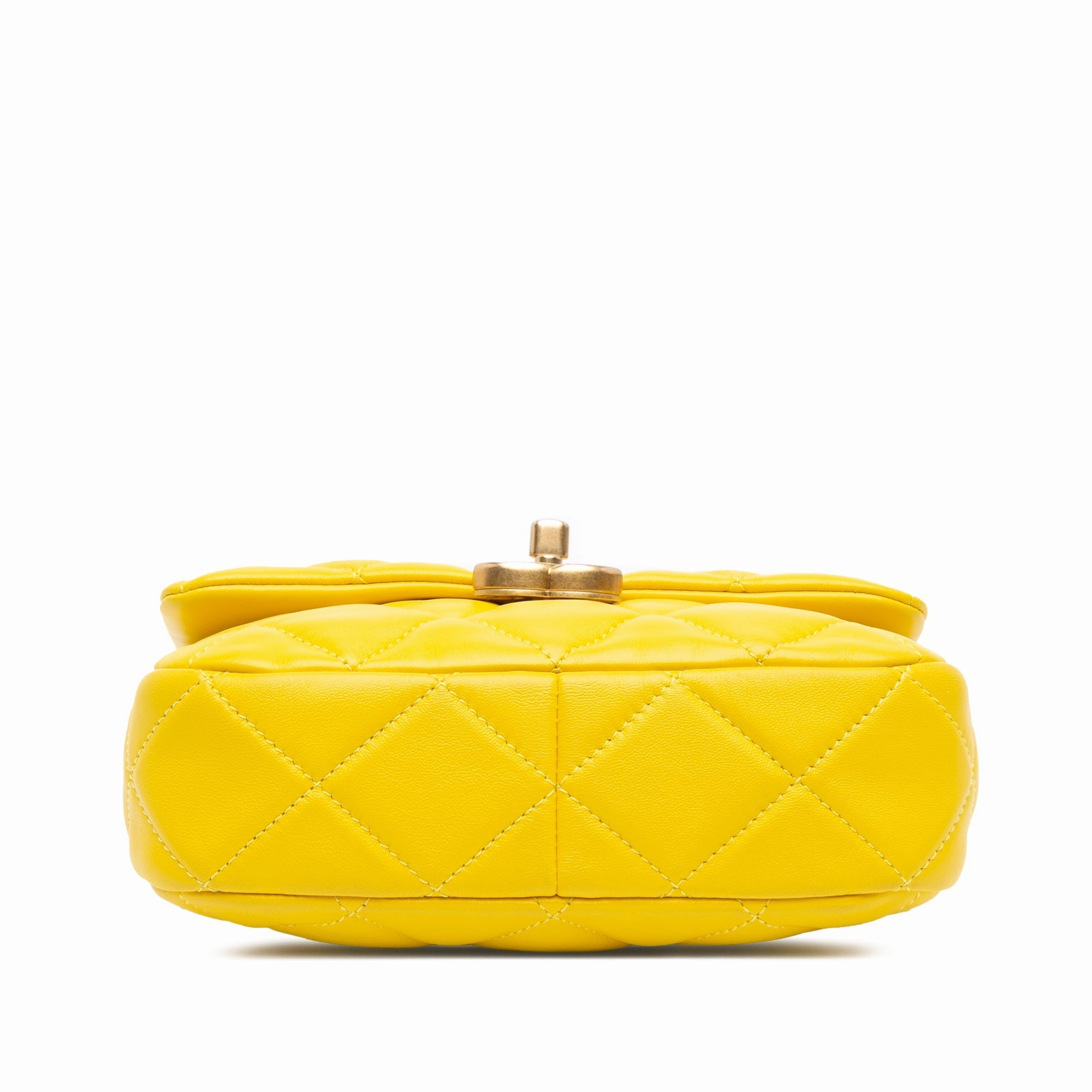 Mini Quilted Lambskin Candy Chain Crossbody