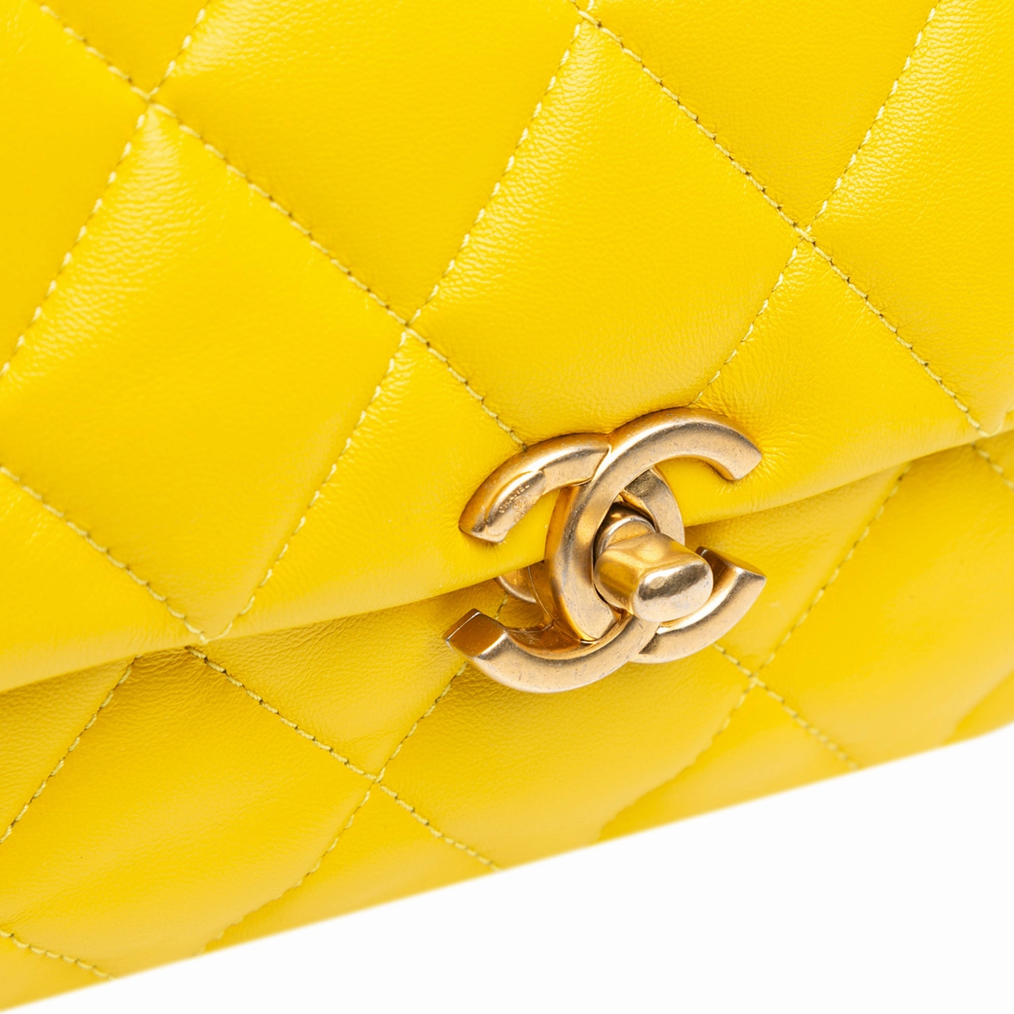 Mini Quilted Lambskin Candy Chain Crossbody