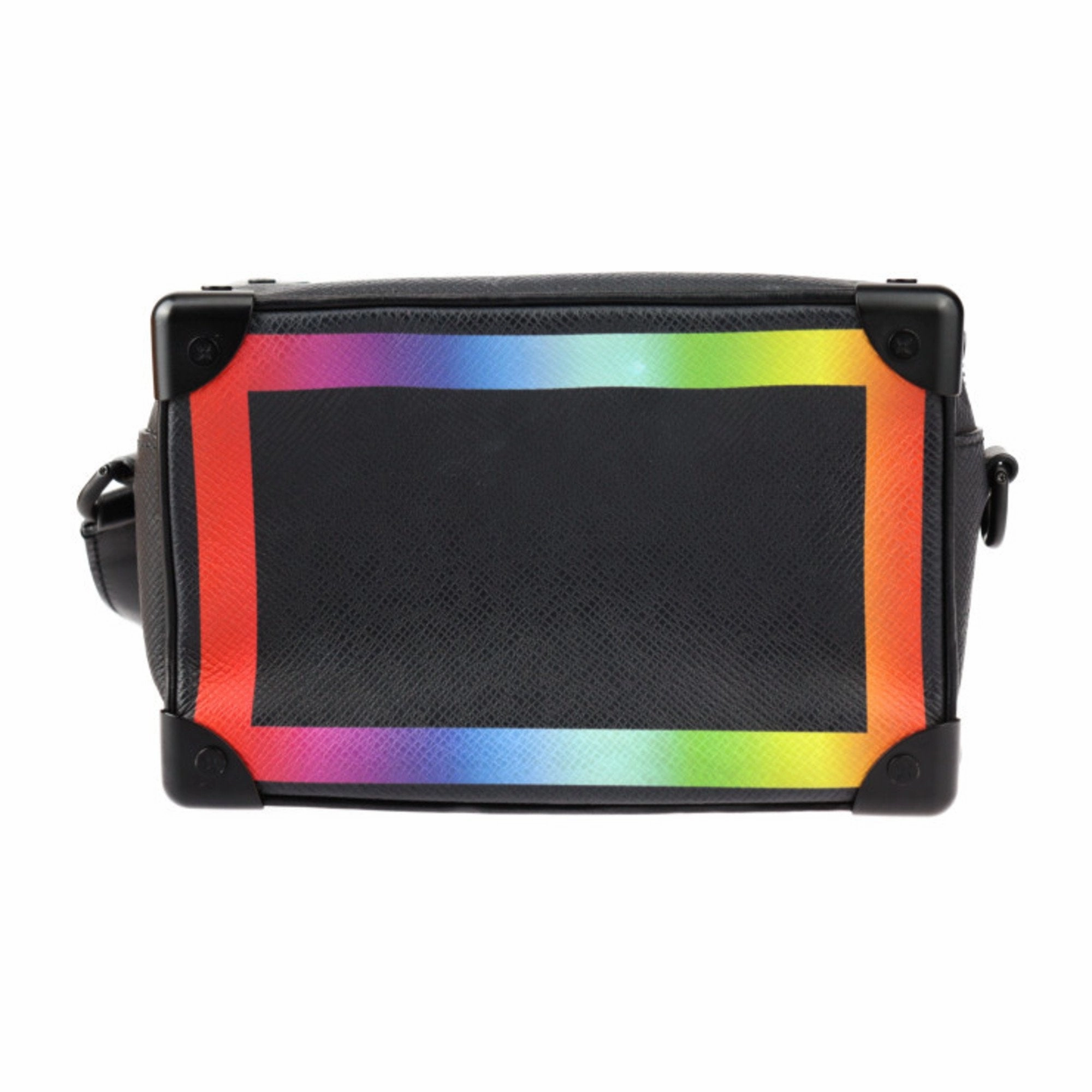 Mini Rainbow Trunk Crossbody Bag