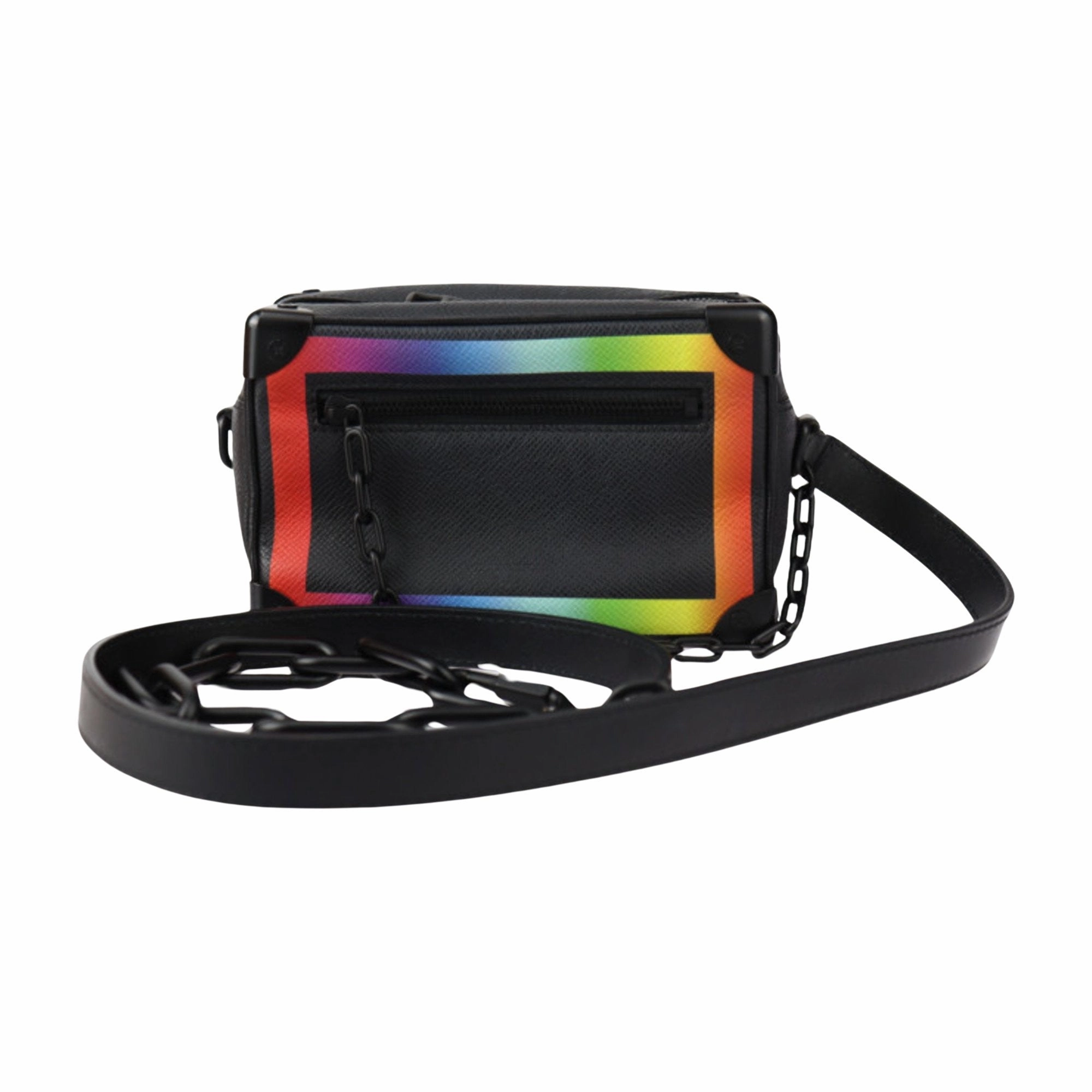 Mini Rainbow Trunk Crossbody Bag