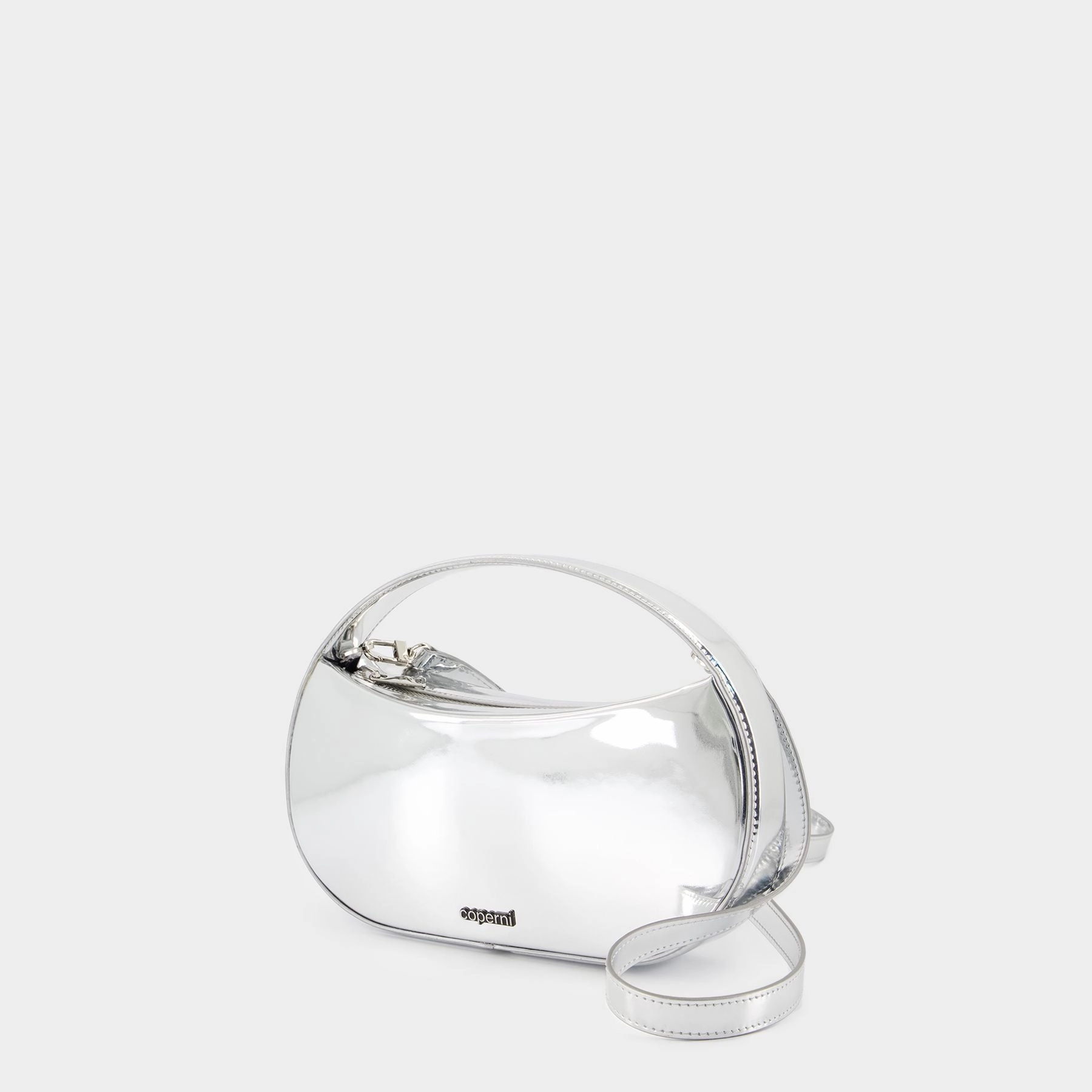 Mini Sound Swipe Crossbody - Coperni - Synthetic - Silver