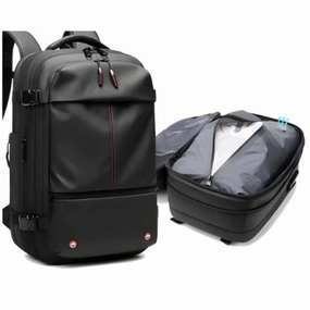 Modern Water Resistant Backpack With USB Charging Port
