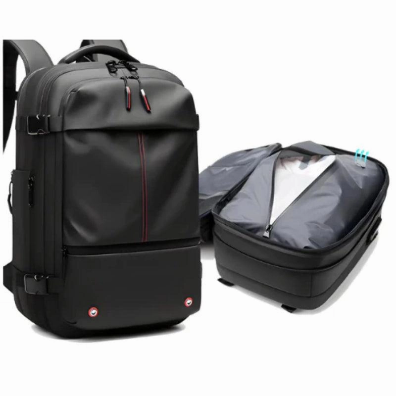 Modern Water Resistant Backpack With USB Charging Port