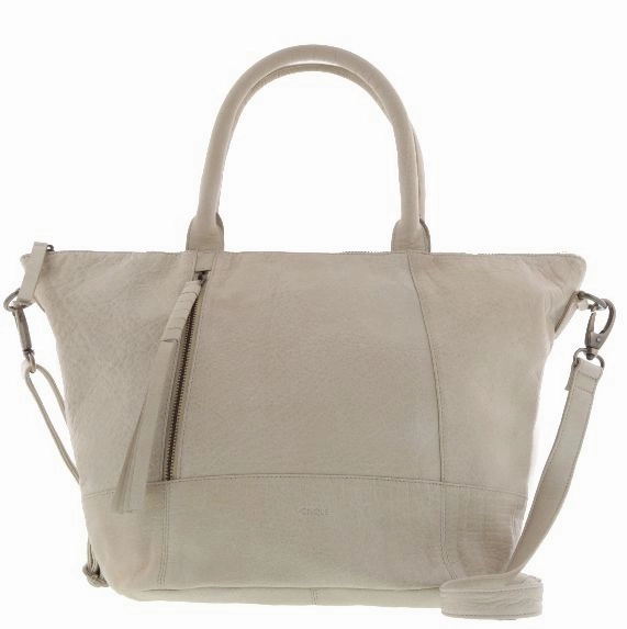 MONIQUE LEATHER VIOLET SHOULDER BAG