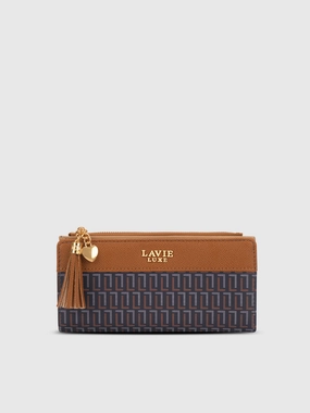 Mono Safain25 Large Bifold Zip Wallet