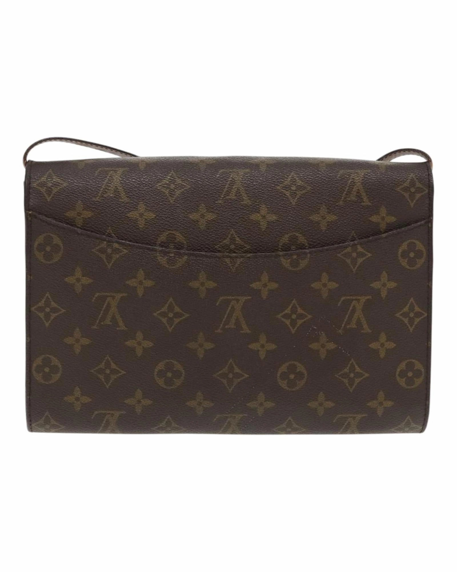 Monogram Bordeaux Shoulder Bag