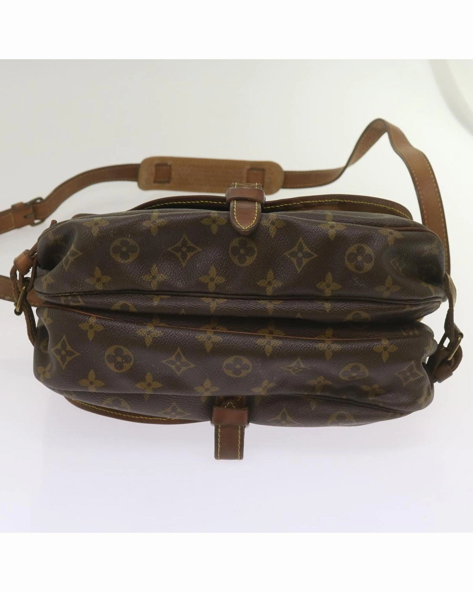 Monogram Canvas Crossbody Shoulder Bag