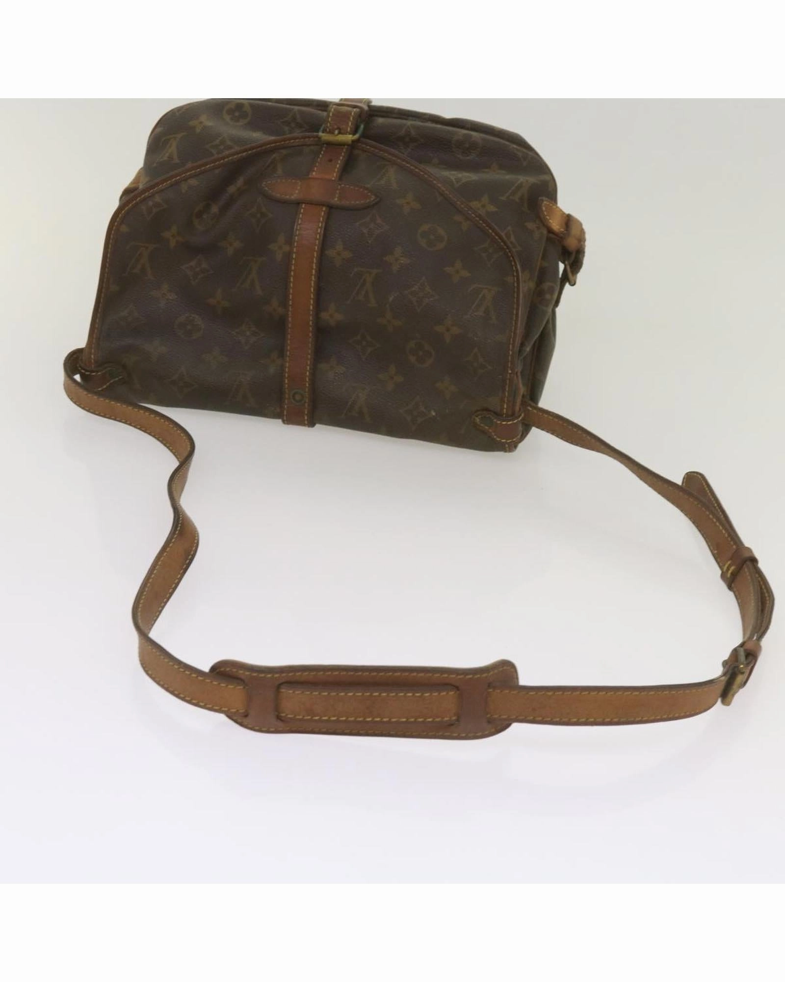 Monogram Canvas Crossbody Shoulder Bag