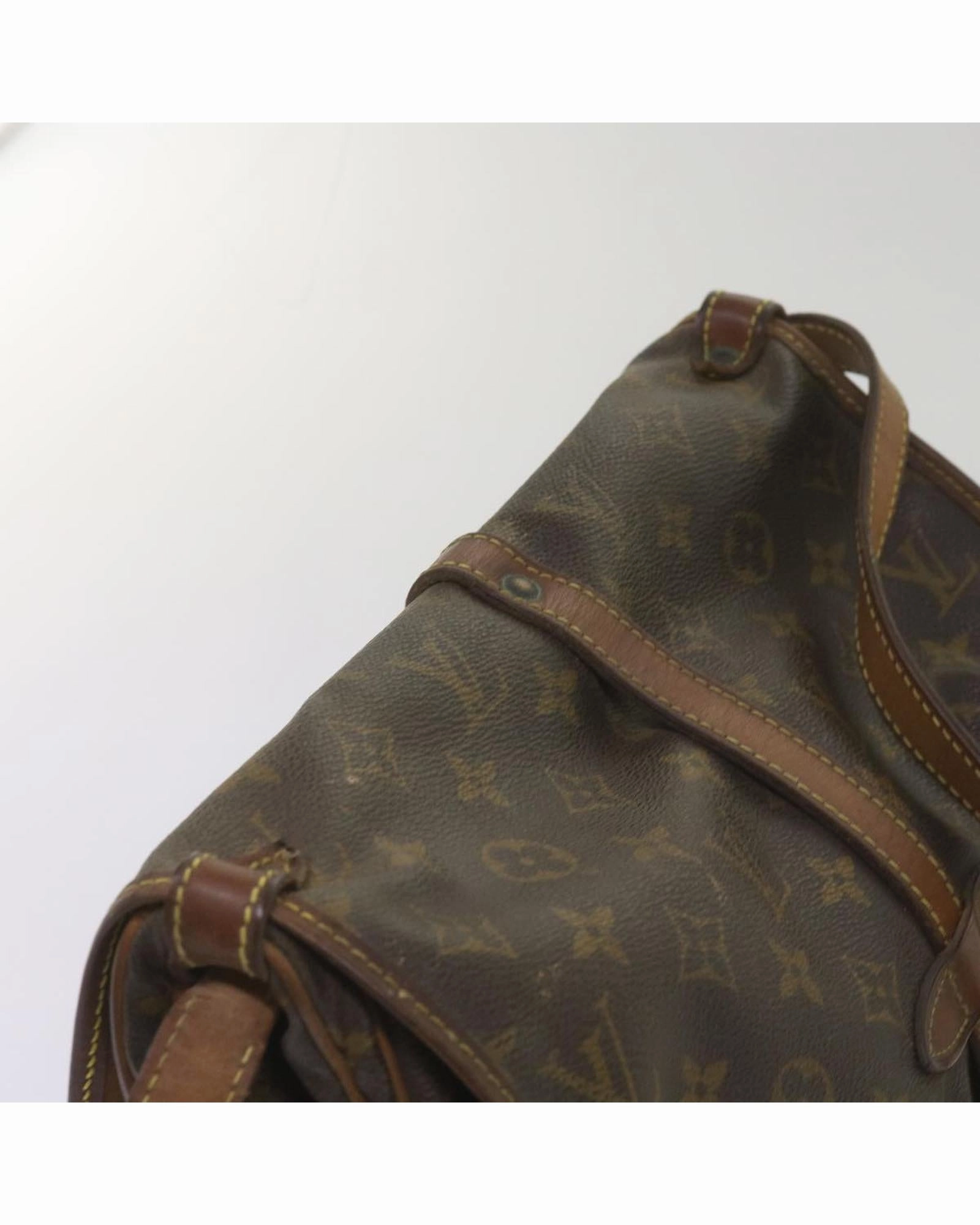 Monogram Canvas Crossbody Shoulder Bag