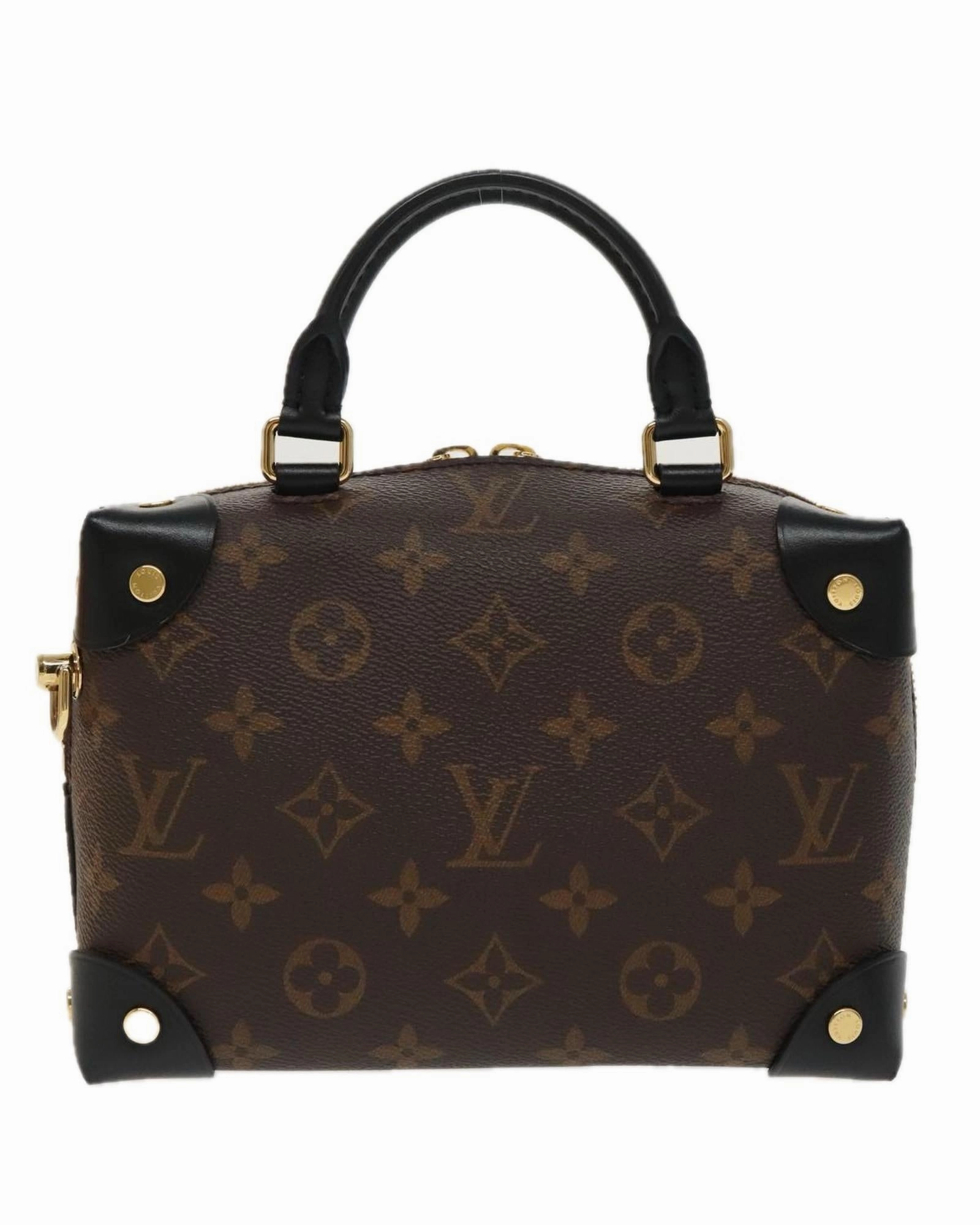 Monogram Canvas Petit Maru Suple 2-Way Handbag with Dust Bag and Shoulder Strap