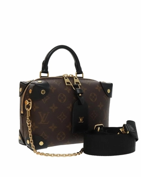 Monogram Canvas Petit Maru Suple 2-Way Handbag with Dust Bag and Shoulder Strap