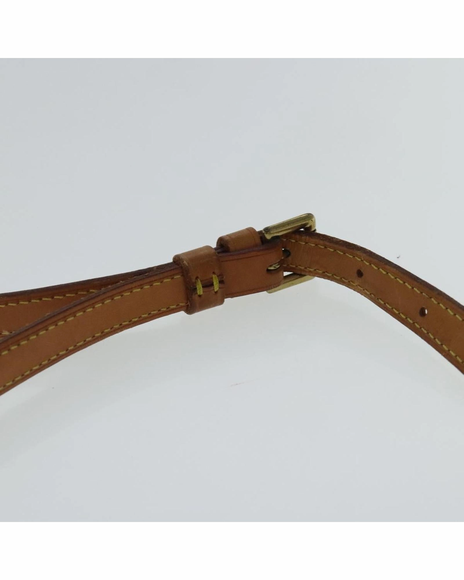 Monogram Canvas Shoulder Bag with Adjustable Strap