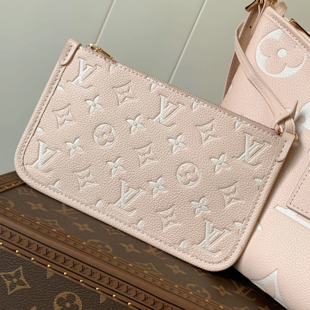 Monogram Empreinte Leather Pink Quartz Leather Shoulder Bag for Women