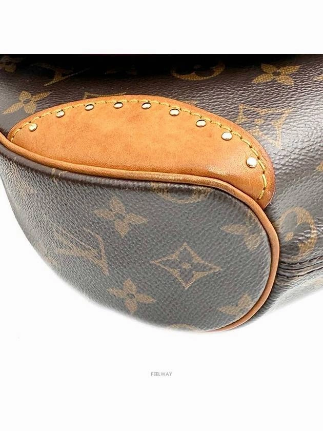 Monogram Raw Cloud Crossbody Bag