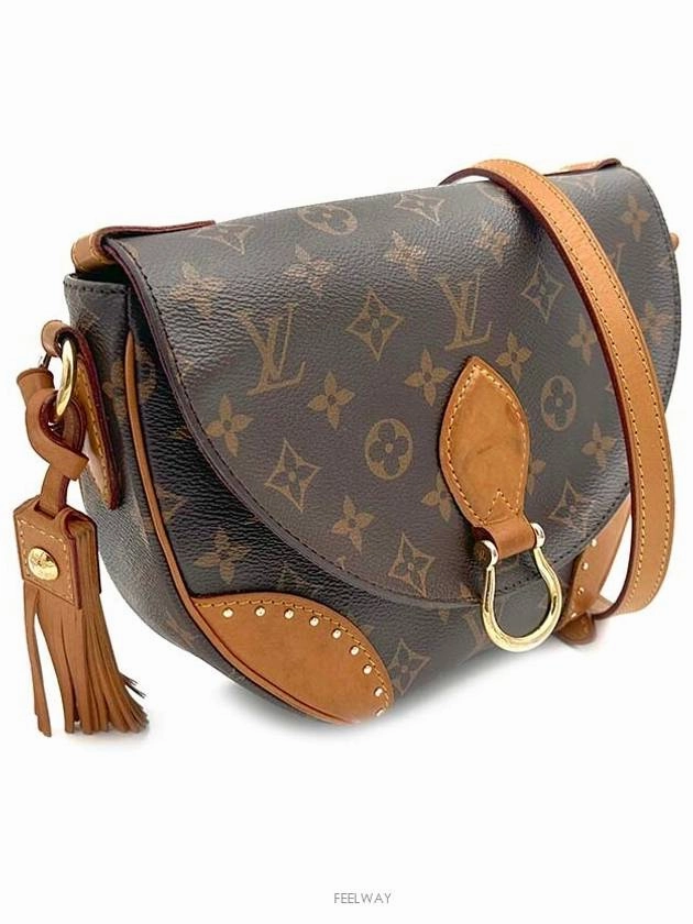 Monogram Raw Cloud Crossbody Bag