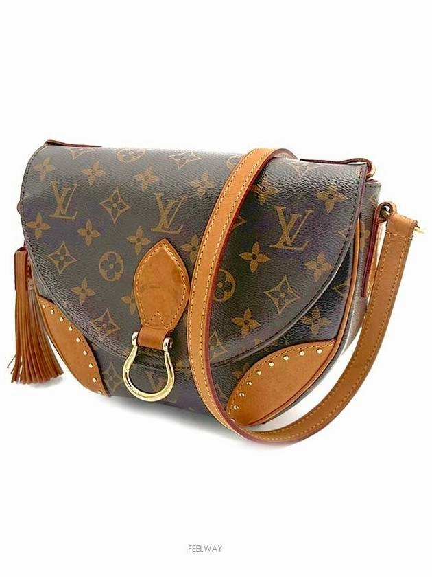 Monogram Raw Cloud Crossbody Bag