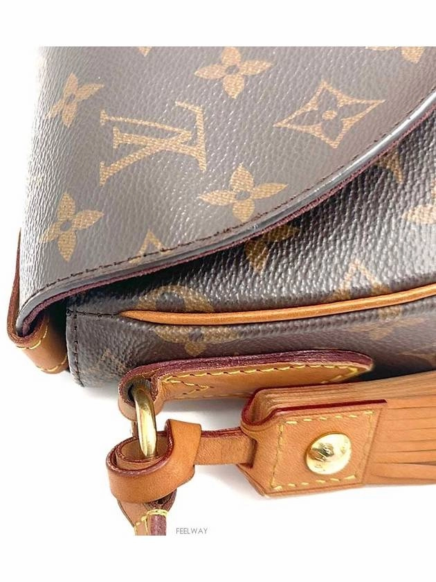 Monogram Raw Cloud Crossbody Bag