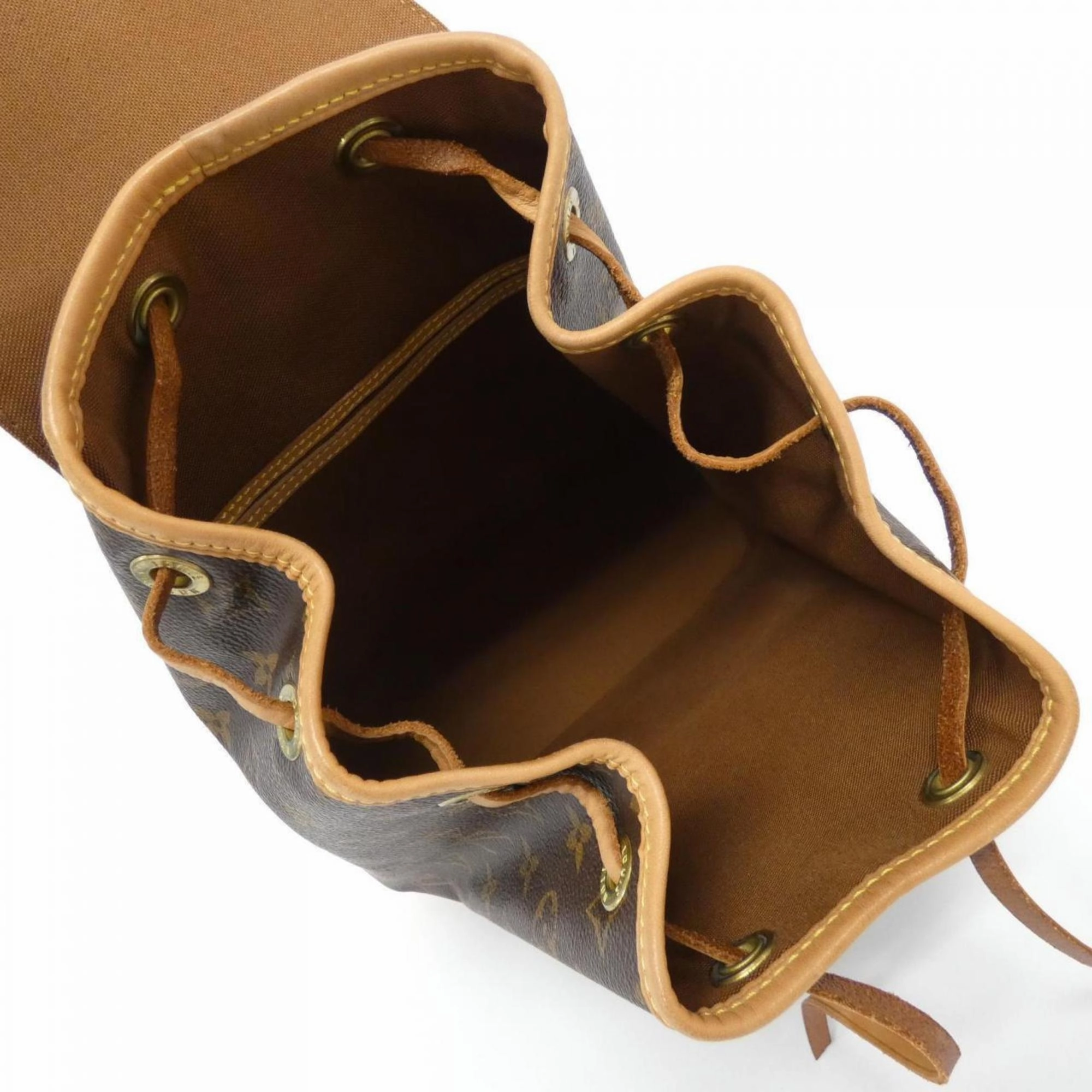 Montsouris MM Canvas Backpack with Dust Bag