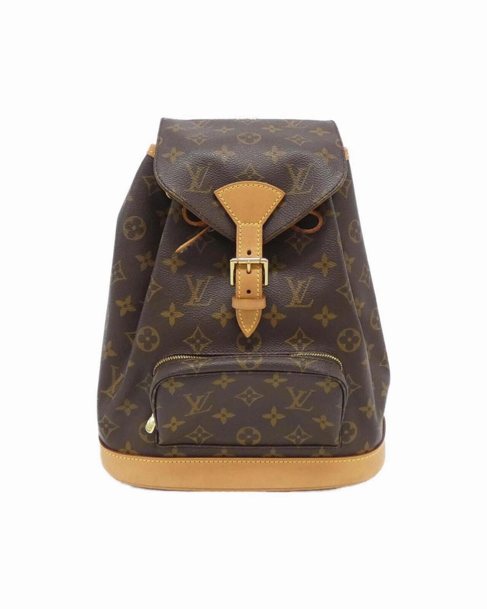 Montsouris MM Canvas Backpack with Dust Bag