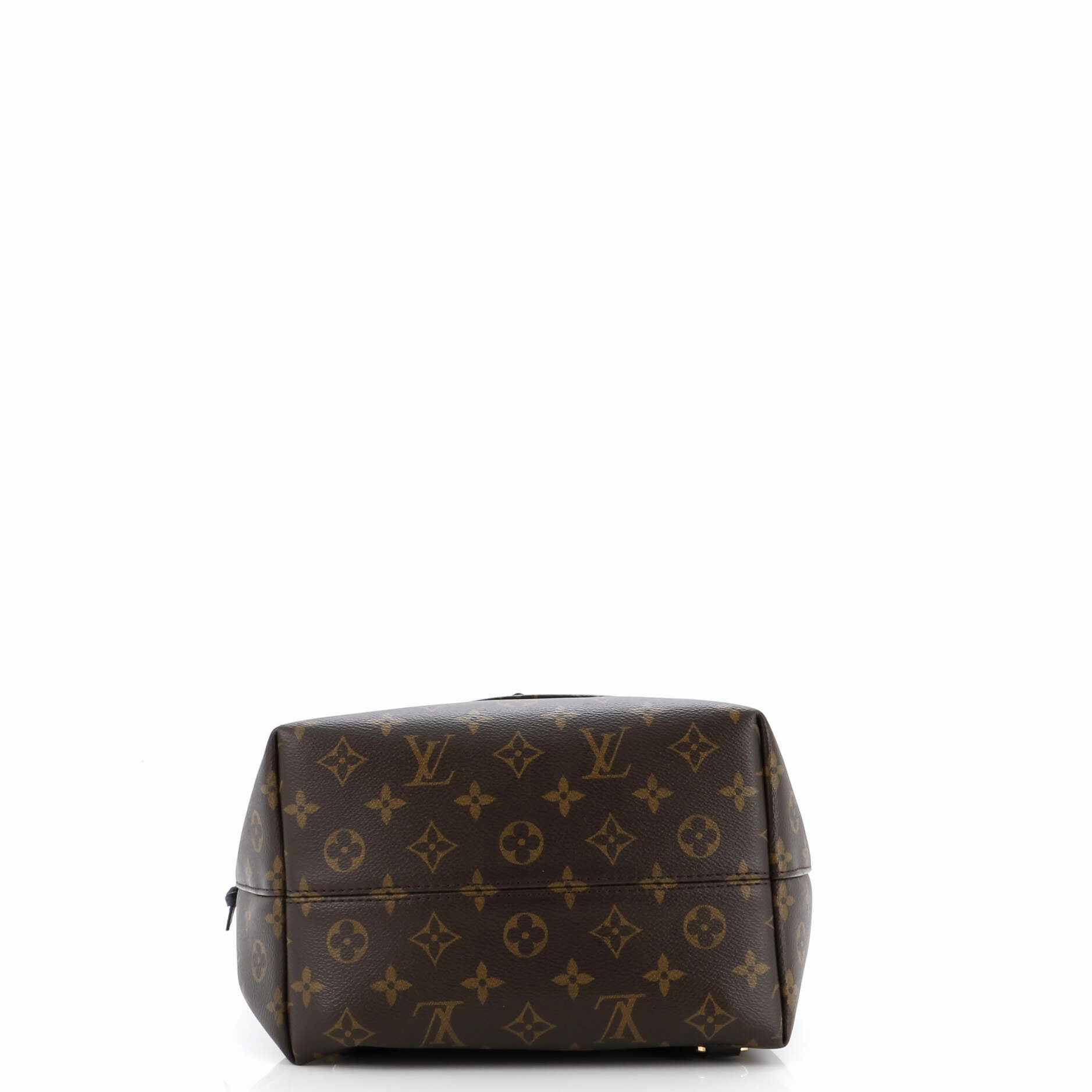 Montsouris NM Backpack Monogram Canvas with Leather PM