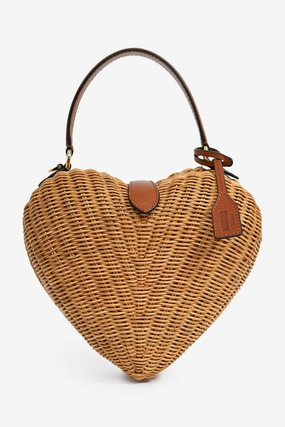 Moschino 2024 Tan 'Moschino Love Me' Bag