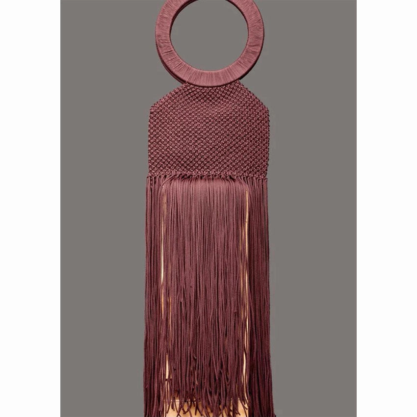 Mwenje Tassel Hoop Handbag