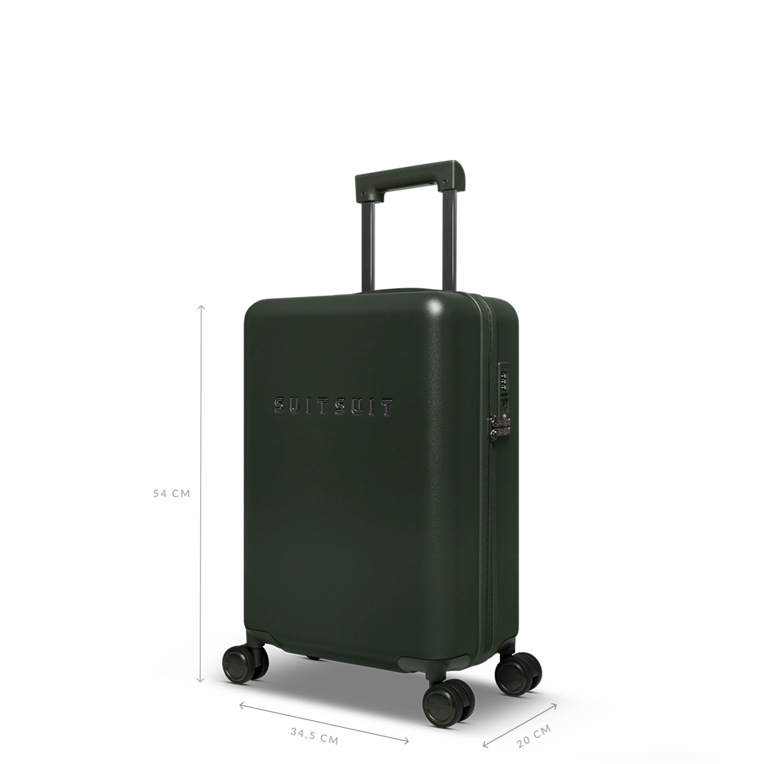 Mystique - Dark Olive - Safe Travels Set (20/28 INCH)