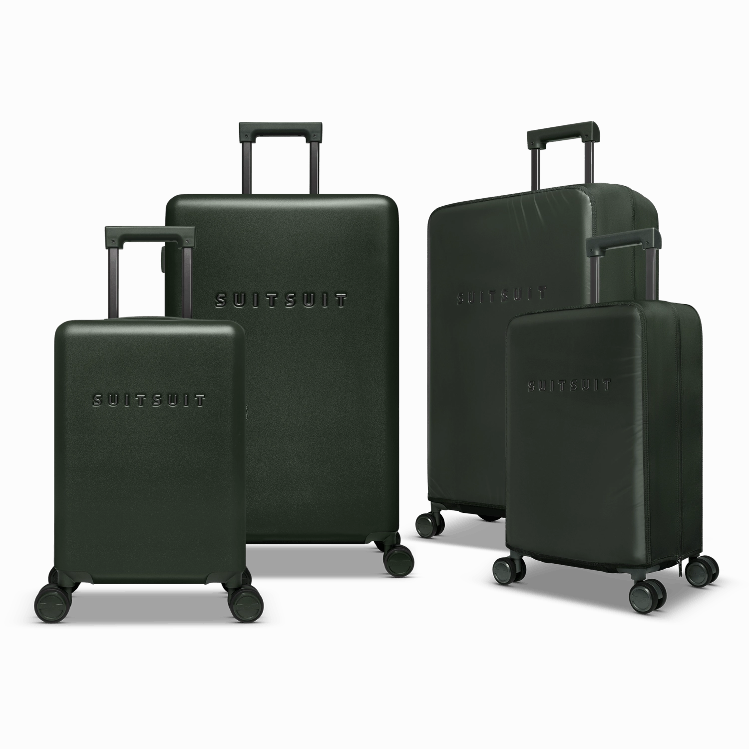 Mystique - Dark Olive - Safe Travels Set (20/28 INCH)